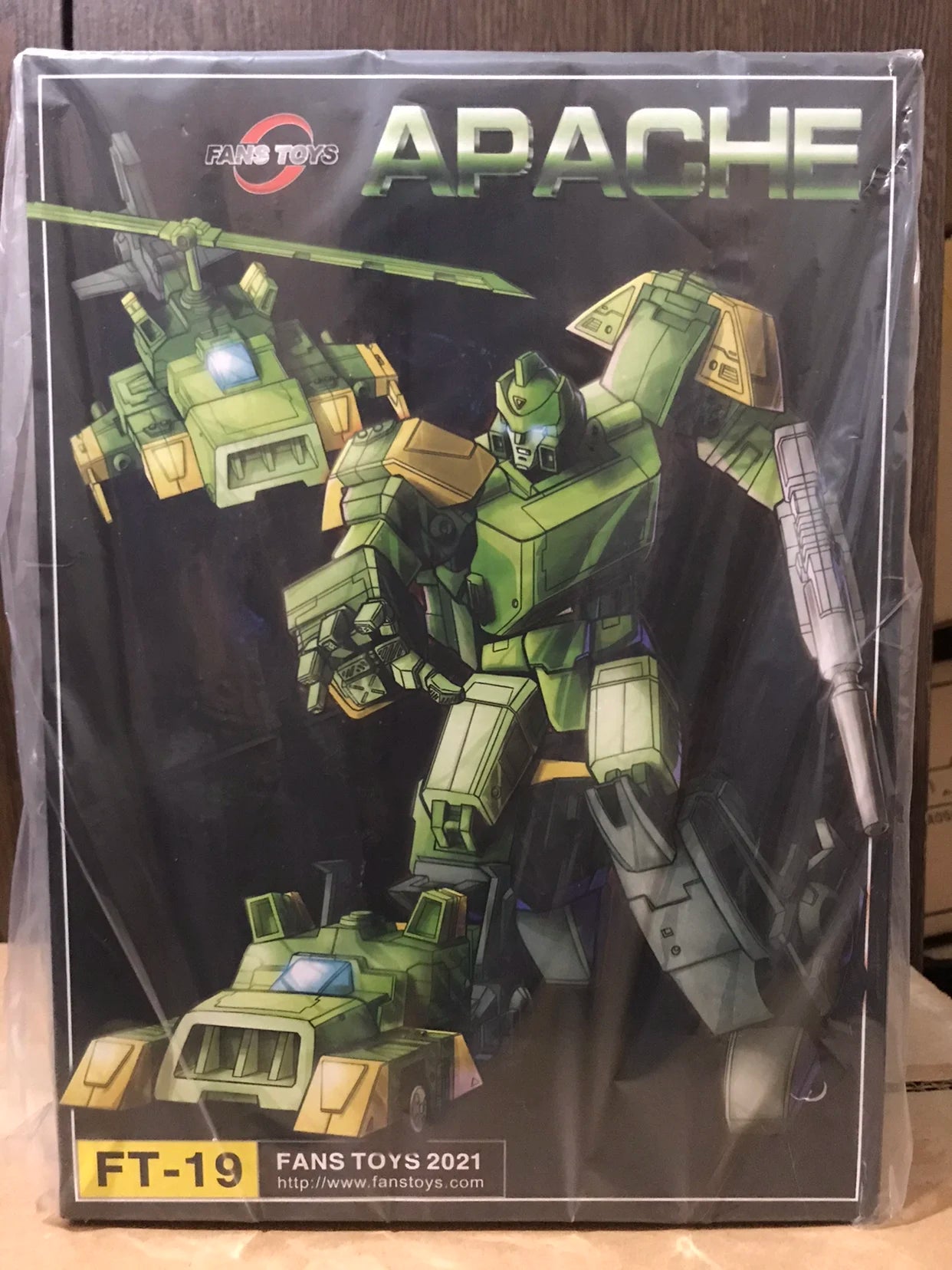 Third party deformation toy FansToys FT-19 Spring Three   Warrior
