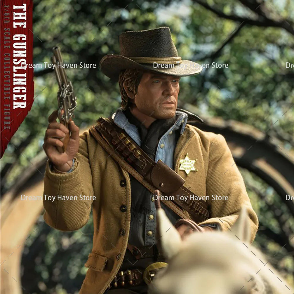 LIMTOYS LIM008 Original 1/6 Scale Male Soldier Wild West Gunslinger Full Set 12Inch Action Figure Model Collectible Dolls