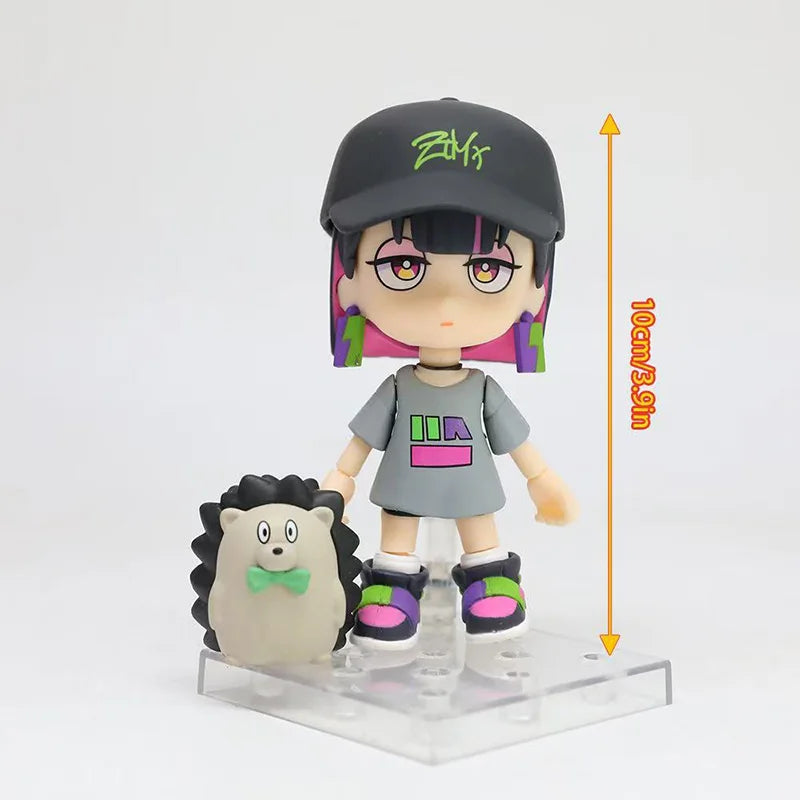 New Q Version Zutomayo #2203 Nira Chan Figures Singer Decoration Cute Statue Collection Movable Model Doll Set Toy Gift