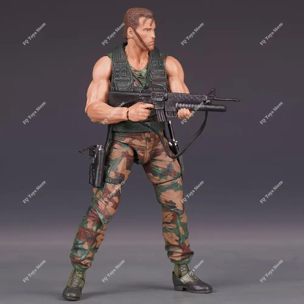 In Stock NECA KO Predator 30th Anniversary Jungle Encounter Dutch Extraction Dutch Patrol Dutch Disguise Dutch Action Figures