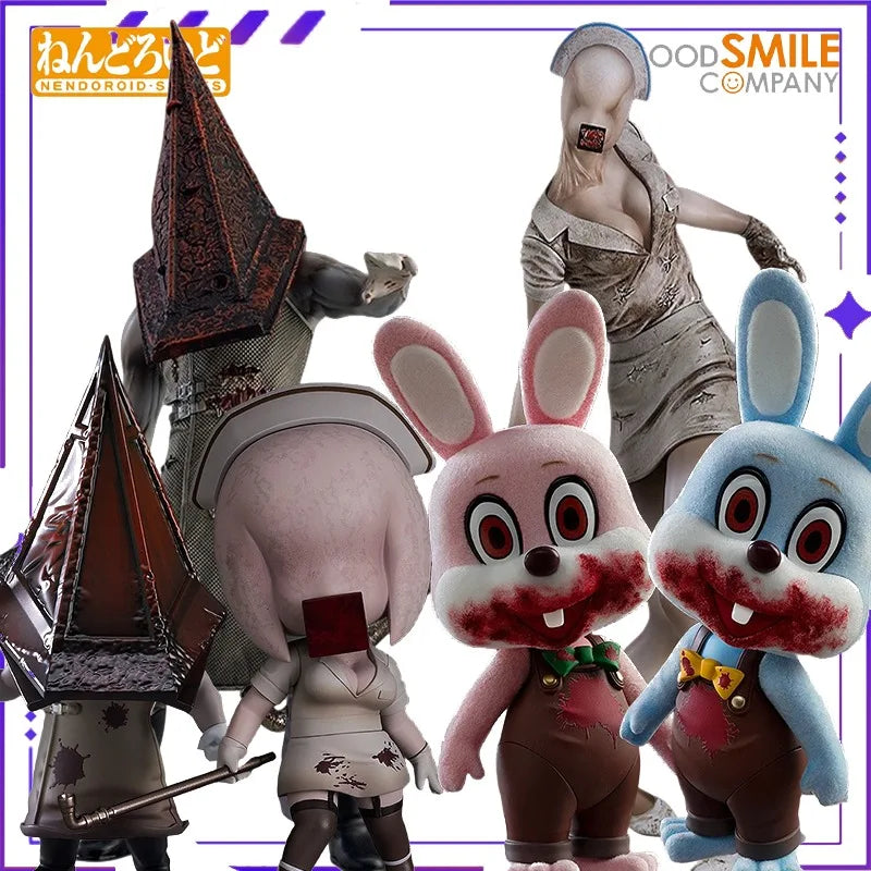 GSC, GoodSmile Original Authentic GSC Silent Ridge F Triangle Head Bubble Head Nurse Game Mobile Doll Model Toy Gift in Stock