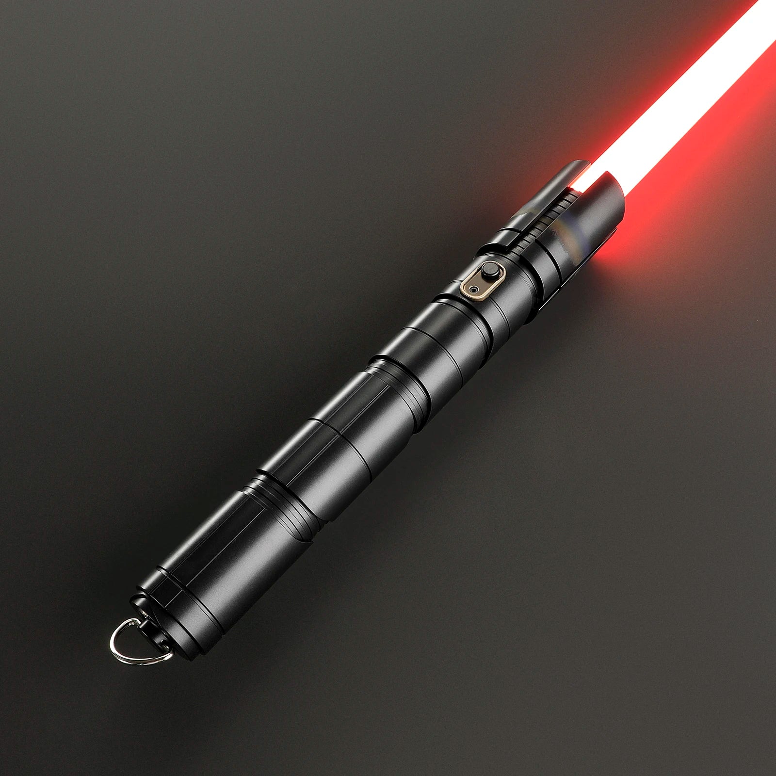 DamienSaber Qimir Lightsaber Force Heavy Dueling Detachable Light Saber Metal Hilt Infinite Color Changing with 34 Sound Fonts