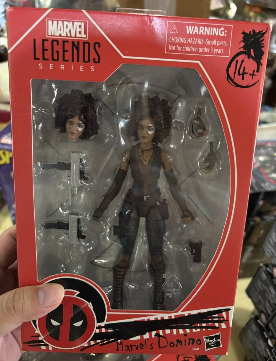 New Original Hasbro Marvel Legends Series MARVEL'S DOMINO Action Figure Model Toy Birthday Gift Collection