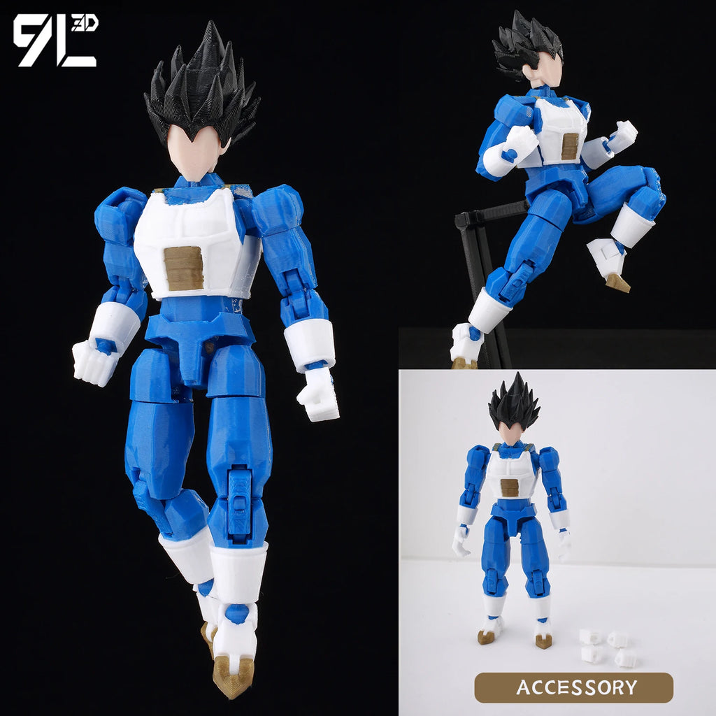 9L3D Action-Puppe Dummy13 T13 Beerus VS Goku Actionfiguren Ganzkörper bewegliches Stressabbau-Spielzeug Schreibtischdekor Geburtstagsgeschenke Titan13