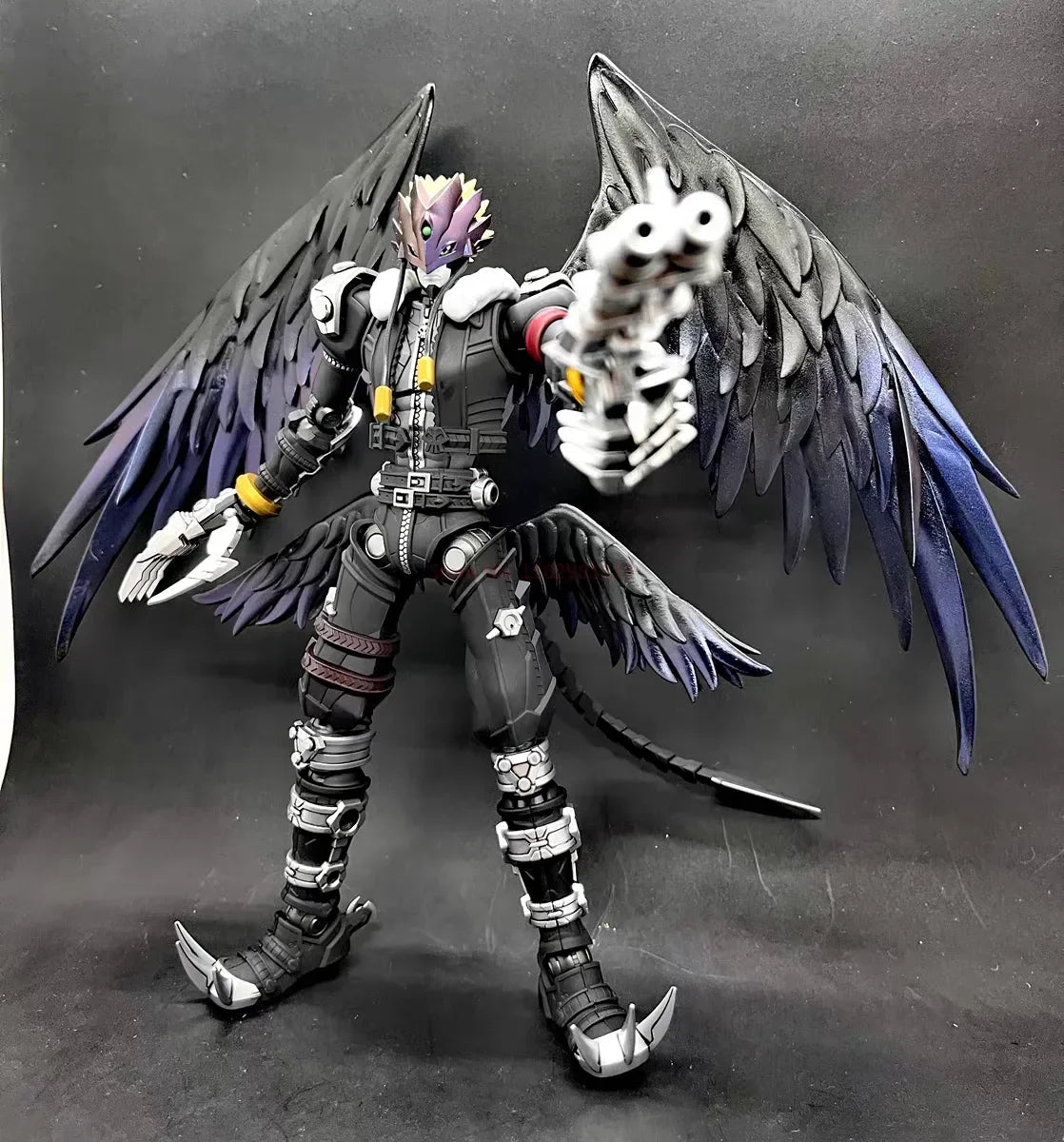 Bandai 62080 Figure-Rise Digimon Adventure Beelzemon Assembly Plastic Model Kit Action Toy Figures Christmas Toy To Friend Gift