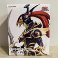 Bandai Original KONAMI Yu-Gi-Oh! Legion Black Luster Soldier Anime Figure Action Figurine Toys PVC Model Collection Doll Gift
