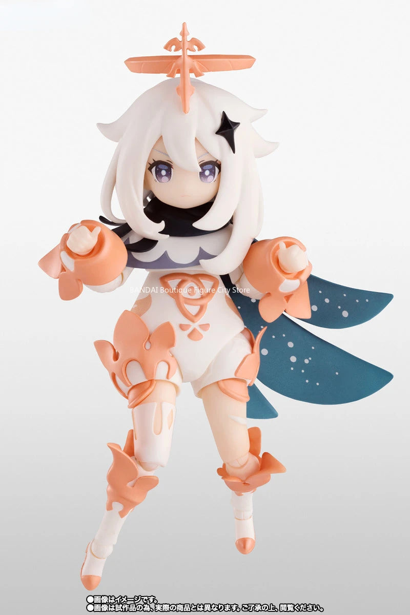 [Verfügbar] 100 % Original Bandai SHF Comprehensive Series Genshin Impact Paimon Actionfiguren Modell-Geschenkkollektion