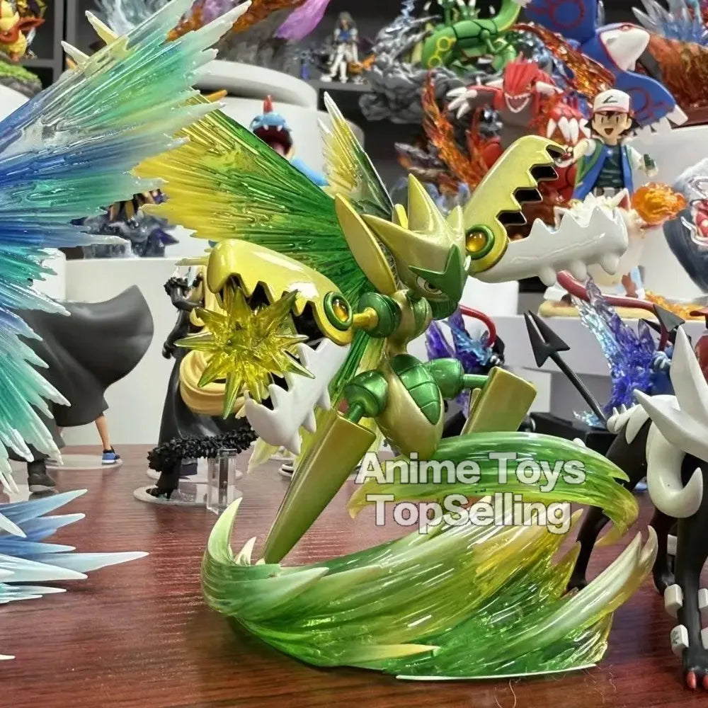 13cm/5.12in Anime Pokemon Figure Mega Scizor Action Figures Pvc Statue Desktop Ornamen Collection Model Toys for Children Gifts