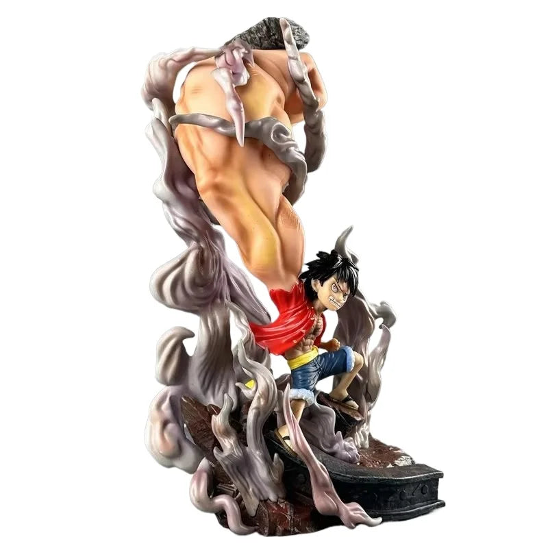 One Piece Аниме 30см Монки Д. Луфи Екшън Фигурка - Big Fist Gear 3 PVC Модел Статуя Колекционерска играчка Кукла за фенове