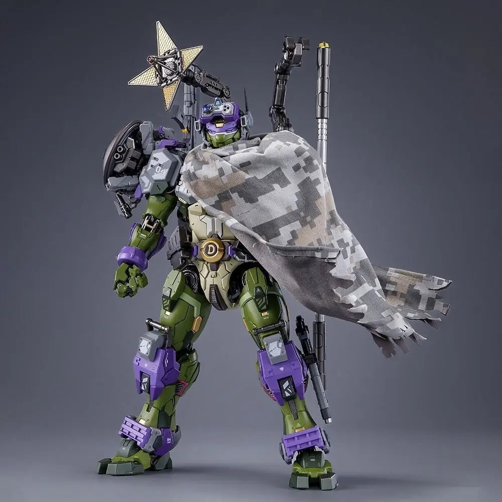 In Stock HEATBOYS Teenage Mutant Ninja Turtle Action Figure Michelangelo Donatello Leonardo Mecha Model Alloy Ninja Turtle Toys