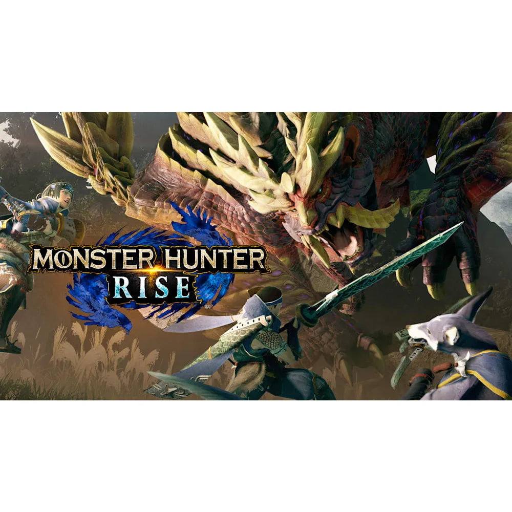 Monster Hunter Rise Nintendo Game Deals Physical Game Card Action Genre Support TV Tabletop Handheld Mode for Switch OLED Lite