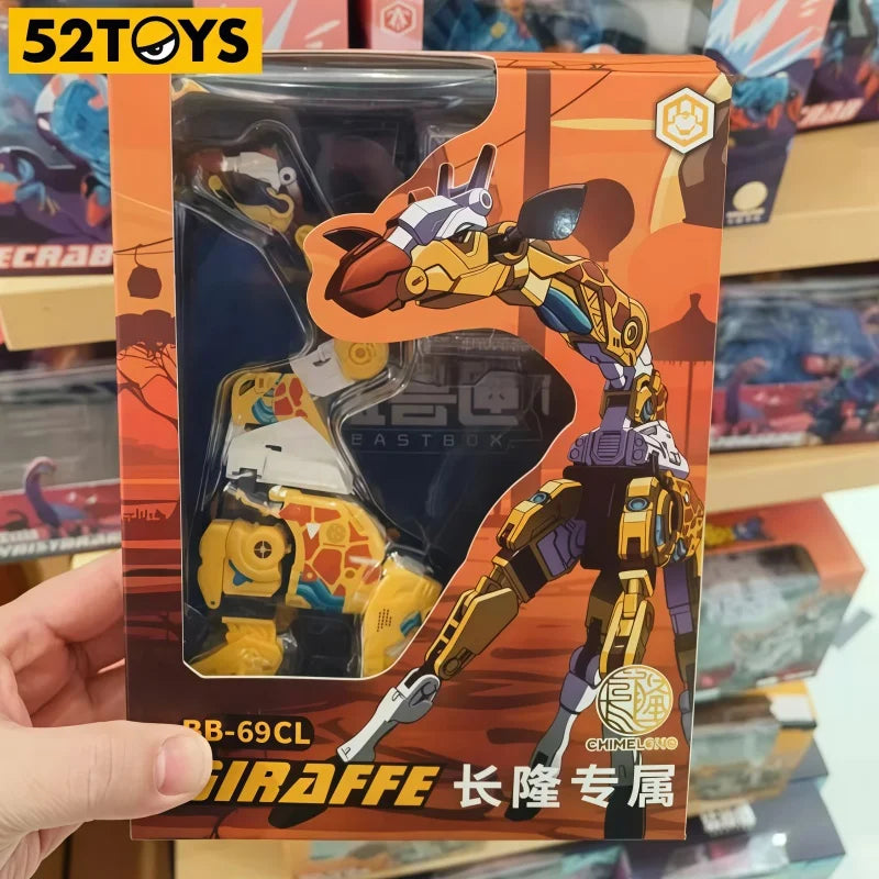 【 In Stock 】 New 52toys Beast Box Chimelong Octopus Wild Boar Owl Transformation Toy Mobile Model Trendy Handheld Trendy