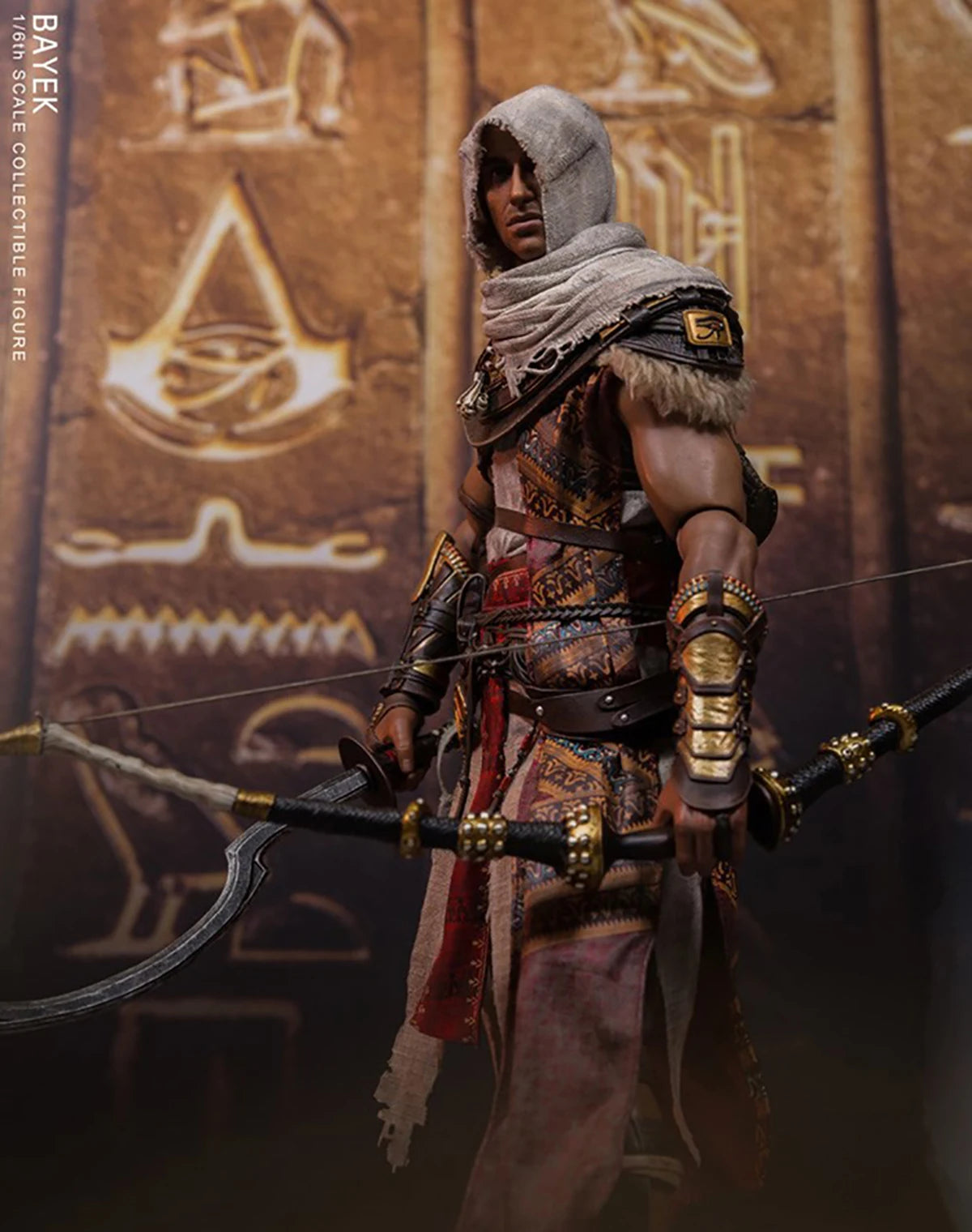 original DAMTOYS DMS013 1/6 Scale Male Soldier Bayek Model 12 Inches Full Set Action Figures Dolls for Fans Hobby Gifts