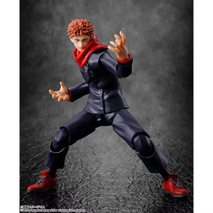 Genuine Bandai S.H.Figuarts Shf Yuji Itadori (Best Selection) Figure Animation Character Toy Gift  Model Toy Collection Model