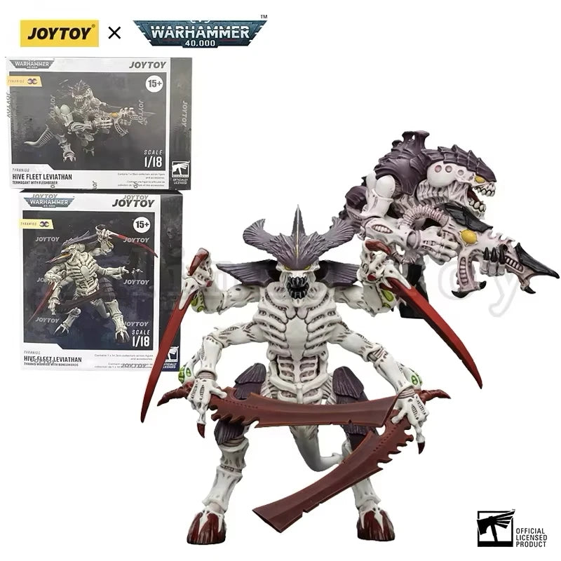 JOYTOY 1/18 Action Figure 40K Tyranids Hive Fleet Leviathan Figures Toy Anime