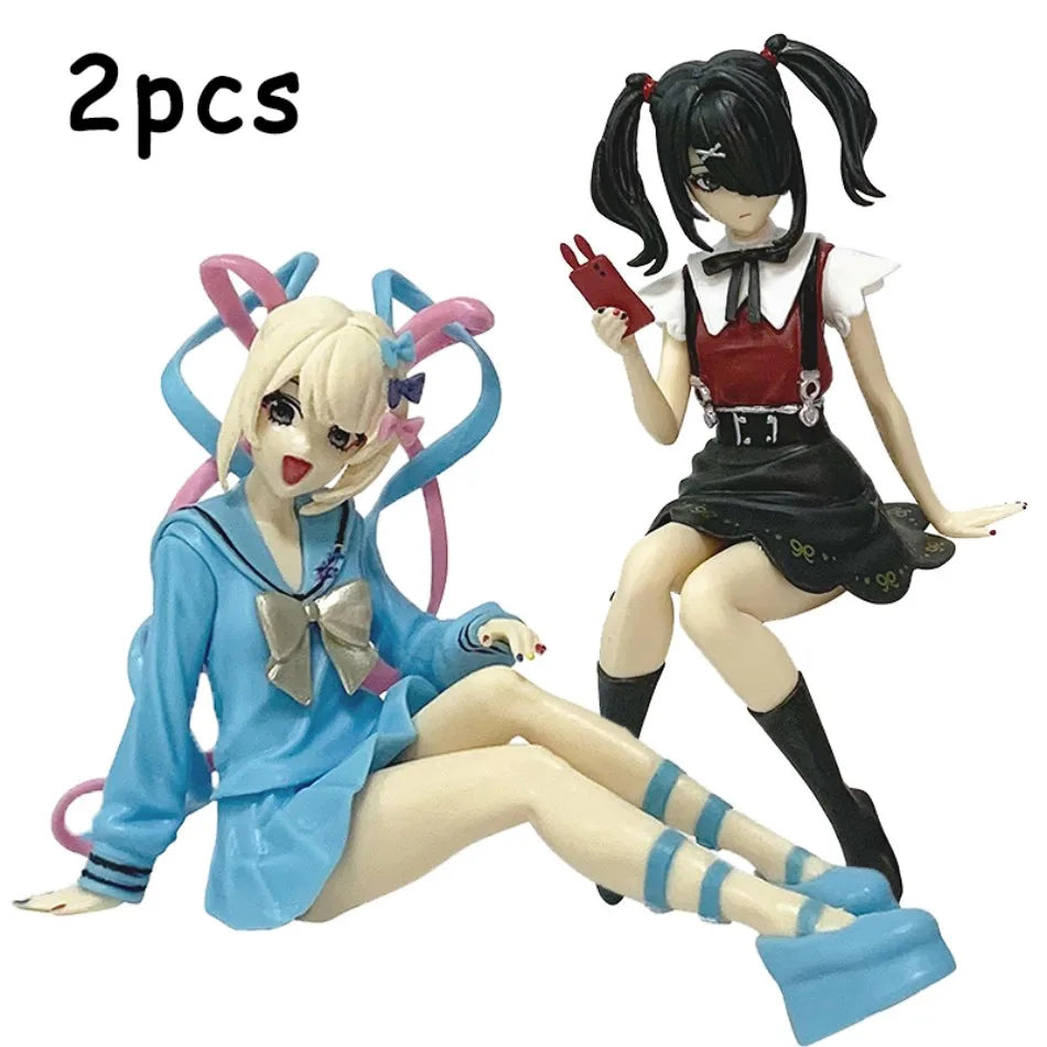 HOT! Aixlan NEEDY GIRL OVERDOSE Figure Rain KAnge PVC Action Figure Amine Adult Anime Girl Statue Collectible Figurine Toys Gift