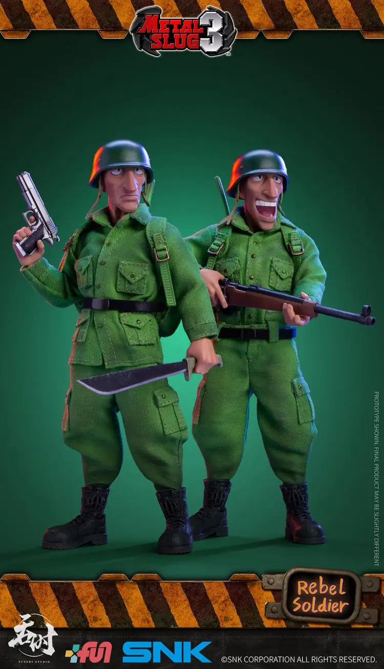 TUNSHI Studio Original SNK Model Official Metal Slug 3 Marco Tarma Rebel Soldier 1/12 Mecha Action Figure Toys IN STOCK
