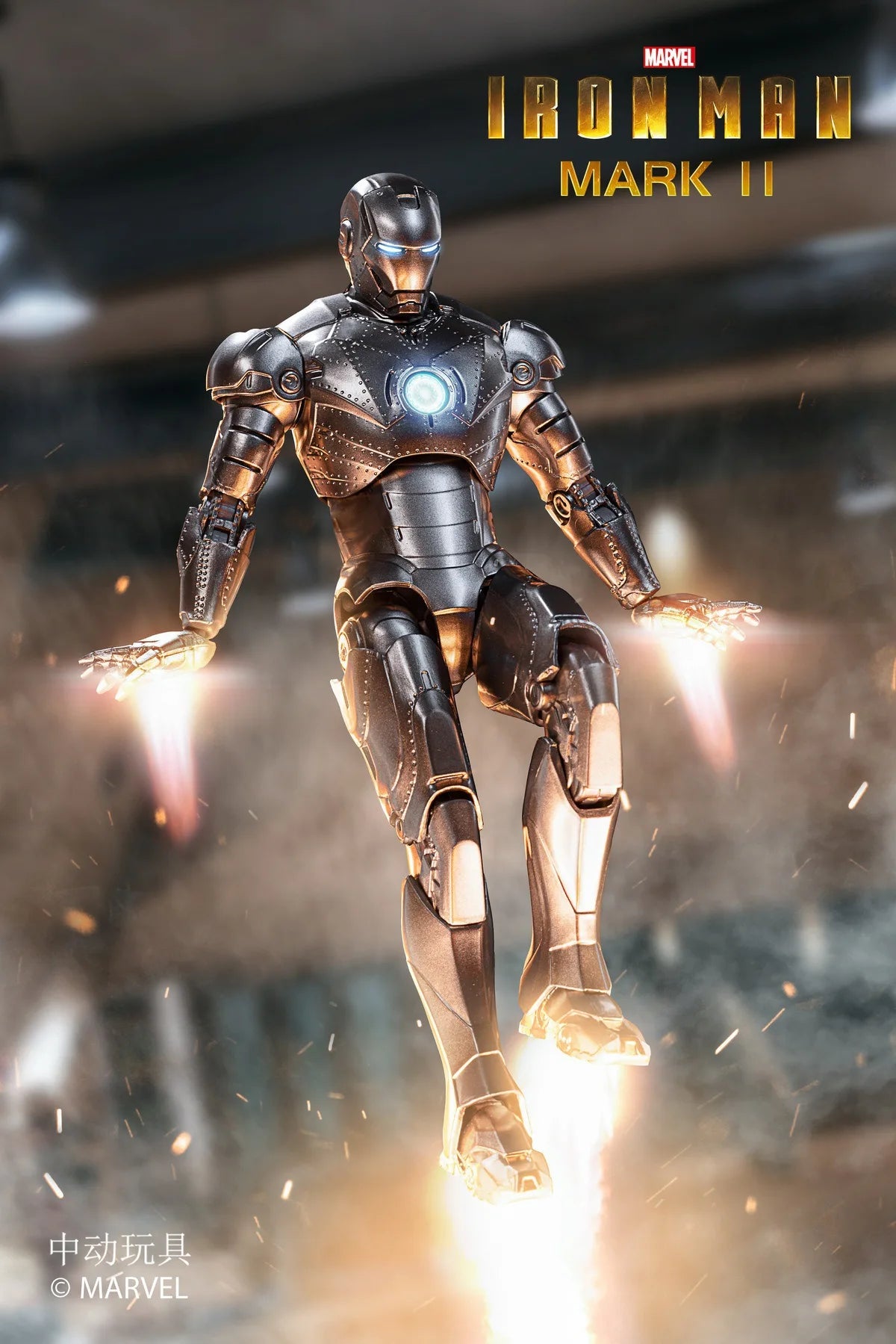 1/10 Original ZD Toys Iron Man MK2 War Machine2.0 MK16 MK11 MK24 MK35 MK47 Tony Stark Collection Model Action Figure Kids Toys