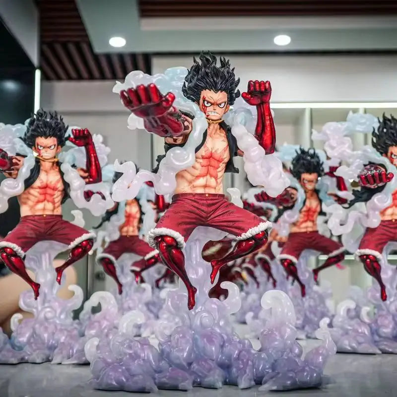 30cm One Piece Jt Figure Studio Snake Man Luffy Action Figure Anime Pvc Model Toy Collectible Figurine For Kids Anime Fans Gift
