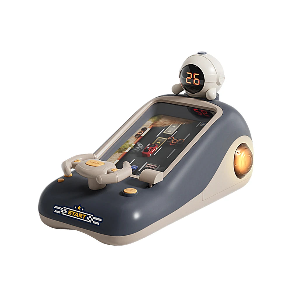 Mini Time Racing Spielkonsole Desktop Dekorationen Arcade Spiel Für Retro Spiel
