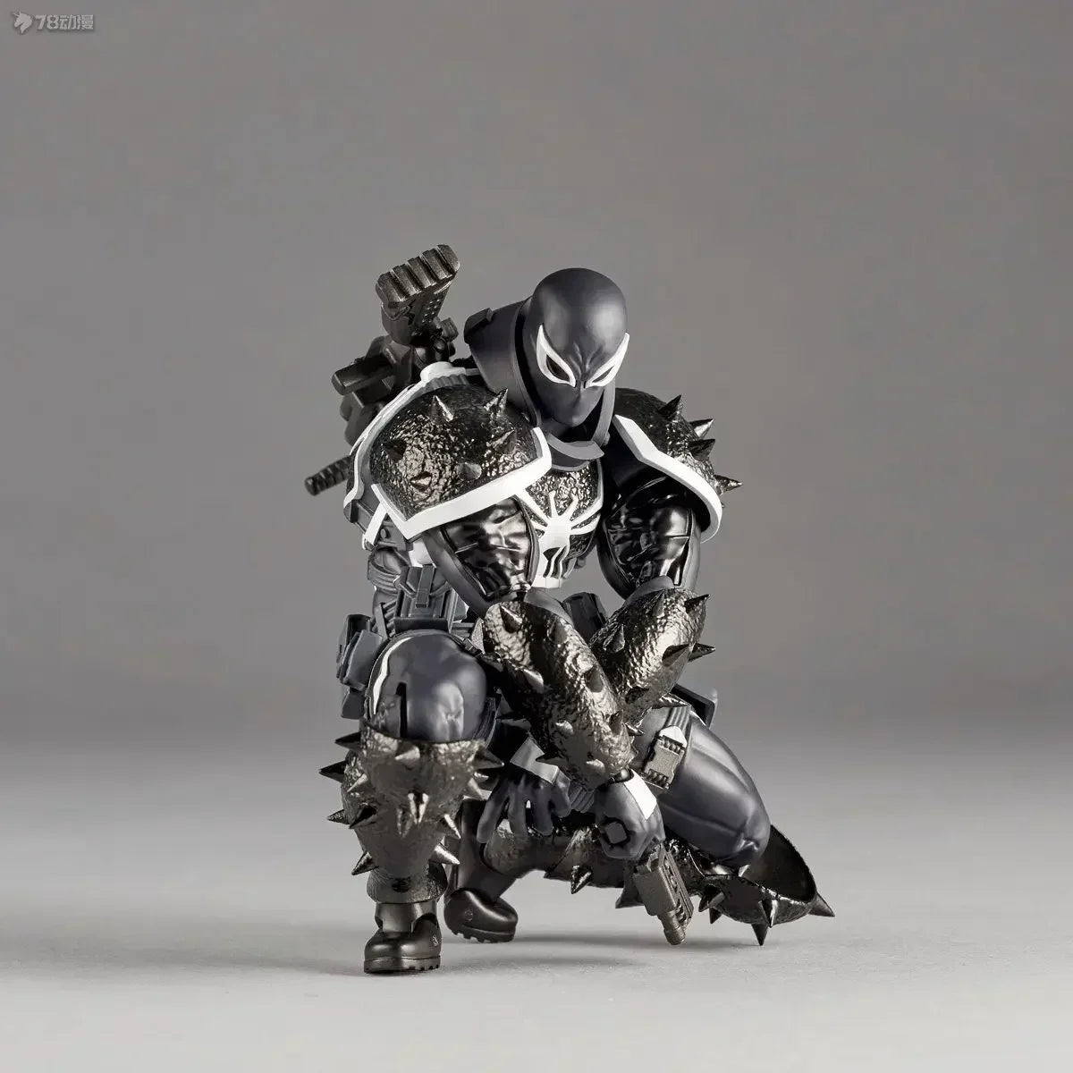NEW Agent Venom Action Figure CT Version Kaiyodo Anime Figurine Marvel PVC Movable Collection Eugene Thompson Ko Model Toy Gfit