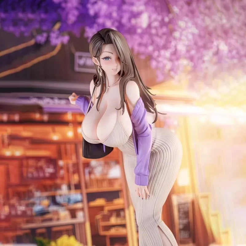 Vibrastar Figure Feromone Housekeeper Mom. Takami Arisa Mama rokuku 1/6 Anime PVC Action Figure Toy Statue Collection Model Doll