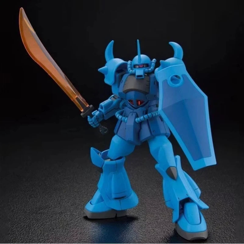 1/144 HGUC 196 MS-07B Gouf New Ver Mecha Assembly Model Kit In Stock Action Figure DIY Robot Collectible Desk Decoration Gift