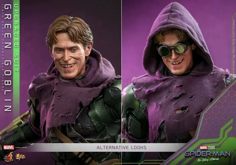【MT】Hot Toys MMS674 Marvel Spider-Man: No Way Home GREEN GOBLIN Norman Osborn Upgraded Version 1/6 Action Figure Collection Toys