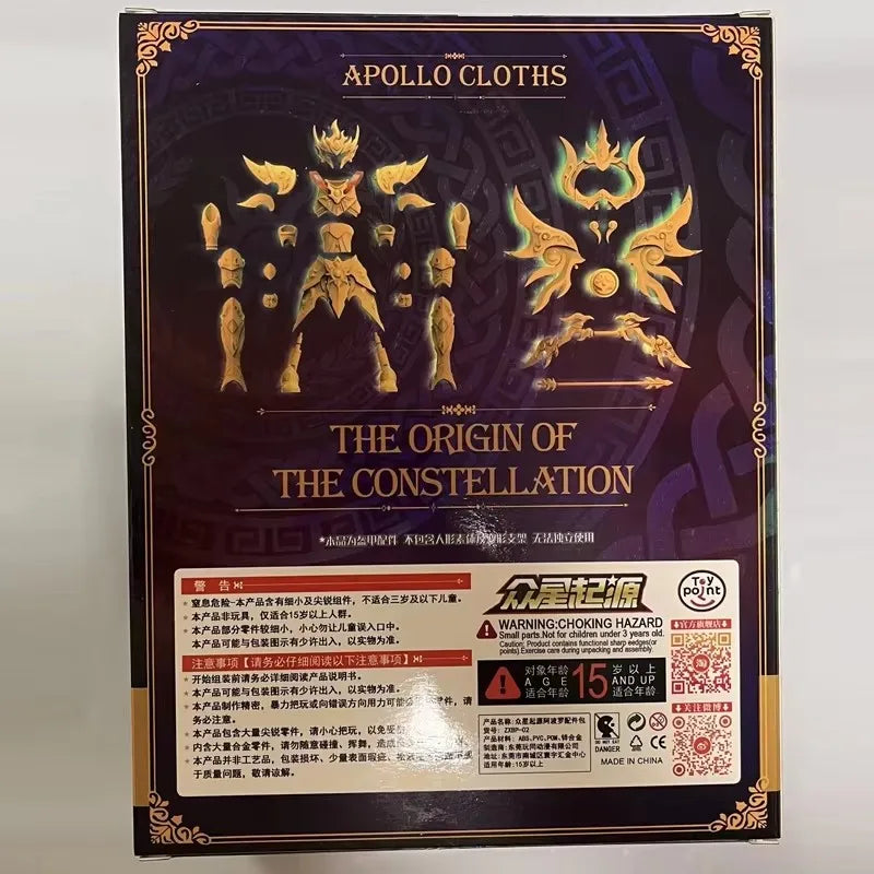 Toypoint Saint Seiya Myth Cloth EXM  Zeus Ares Apollo Sagittarius Aries Leo SOG Totem/Object Gold Zodiac Knights Action Figure