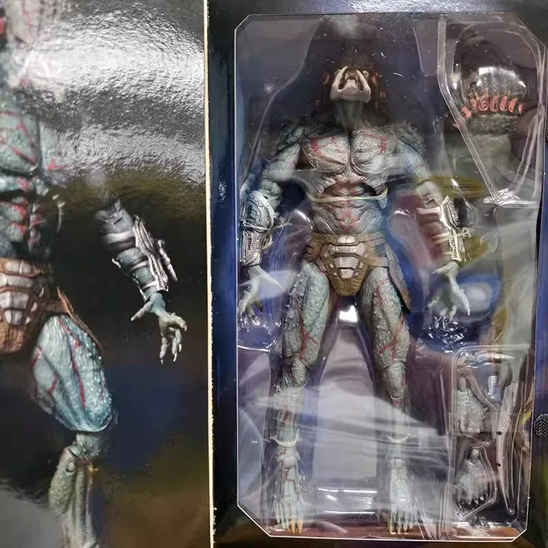 NECA Armored Assassin Predator Figure Hunter The Predator Action Figuras Manga Figurine 2018 Movie Anime 7-Inch Model Toys Gift