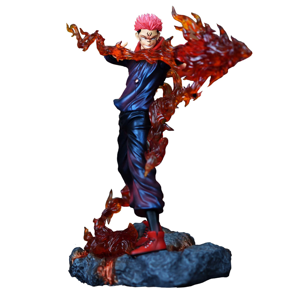 Anime JJK Figur Itadori Yuji Actionfiguren Kampfhaltung Modell Ryomen Sukuna Actionfigur Sammlung Puppe Dekor Anime Geschenke