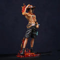 24.5cm/9.64in Anime One Piece Figure One Piece Action Figures Ace Figurine Statue Collection Toy Gift