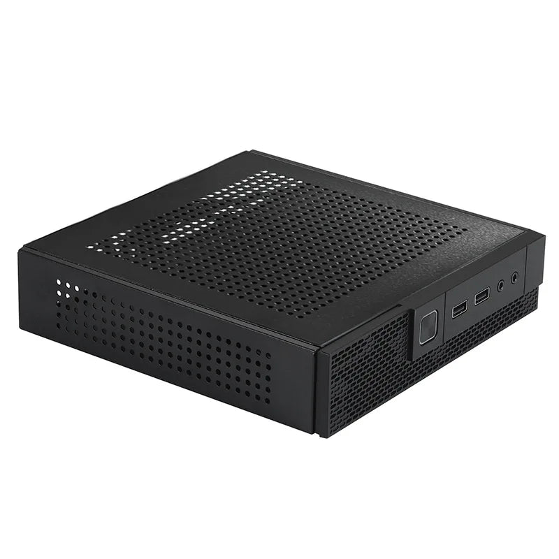 Mini-ITX HTPC за компютър, шаси за сървър за мониторинг на корпуси, индустриален контролен компютър за шаси на компютърни кутии