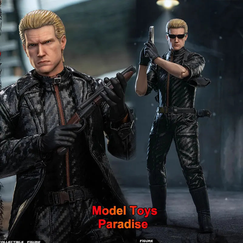 PRESENT TOYS PT-sp84 1/6 Collectible Toys Wesker Double Head Men Soldier 12Inch Full Set Action Figure Model Gifts