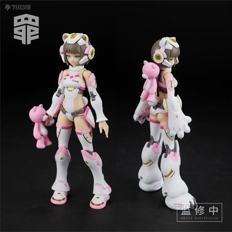 In MS General Stock SIN-03 Sloth Assembled Model Toys Collectible Gift Rink Bear + Rhinoceros Seven Sins Capital Series