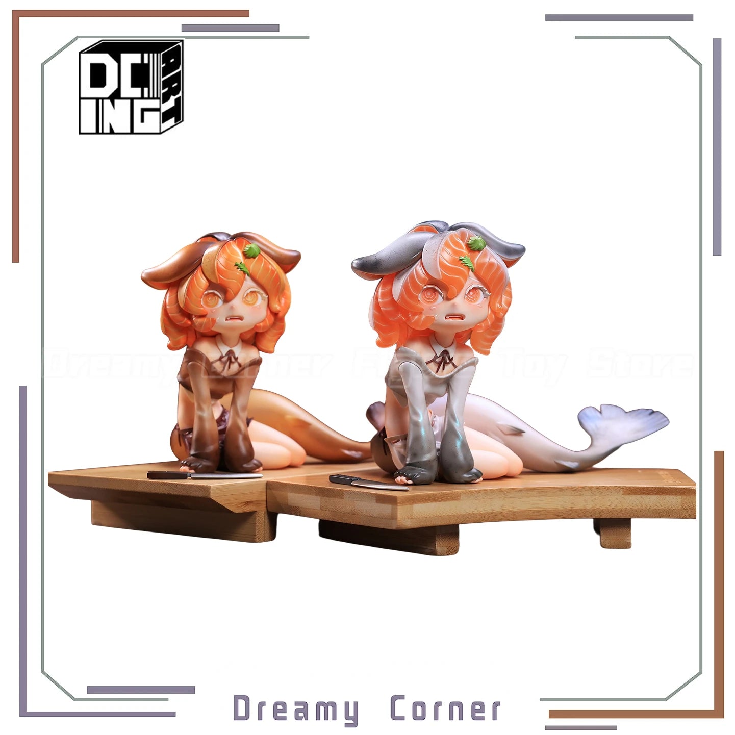【In Stock】Original WeArtDoing SALMON FAIRIES Chulu Shenbei Figure Collection Gift Ornament