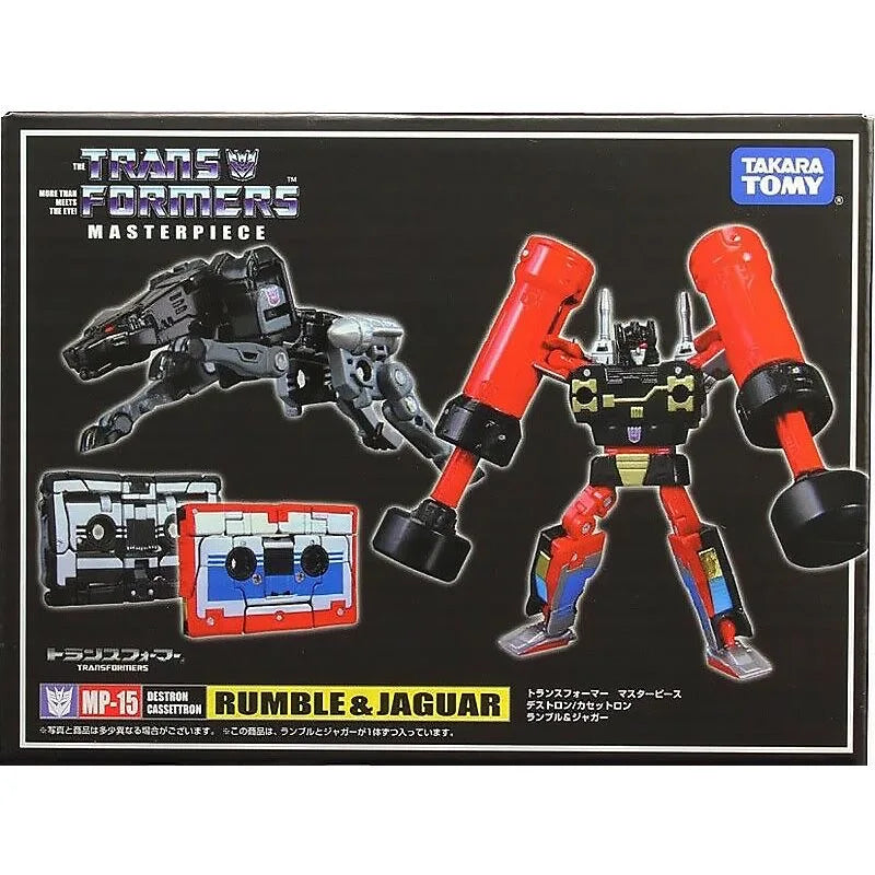 Takara Tomy Transformers Spielzeug MP15 Rumble Ravage MP-16 Frenzy Buzzsaw Actionfiguren Transformator Roboter Spielzeug für Kinder
