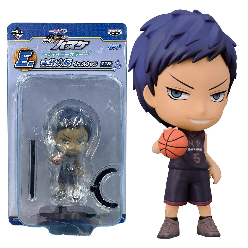 10CM Anime Kuroko's Basketball Kise Ryouta Figure Kagami Taiga Standing Model Toy Gift Aomine Daiki Aciton Figure Set Doll