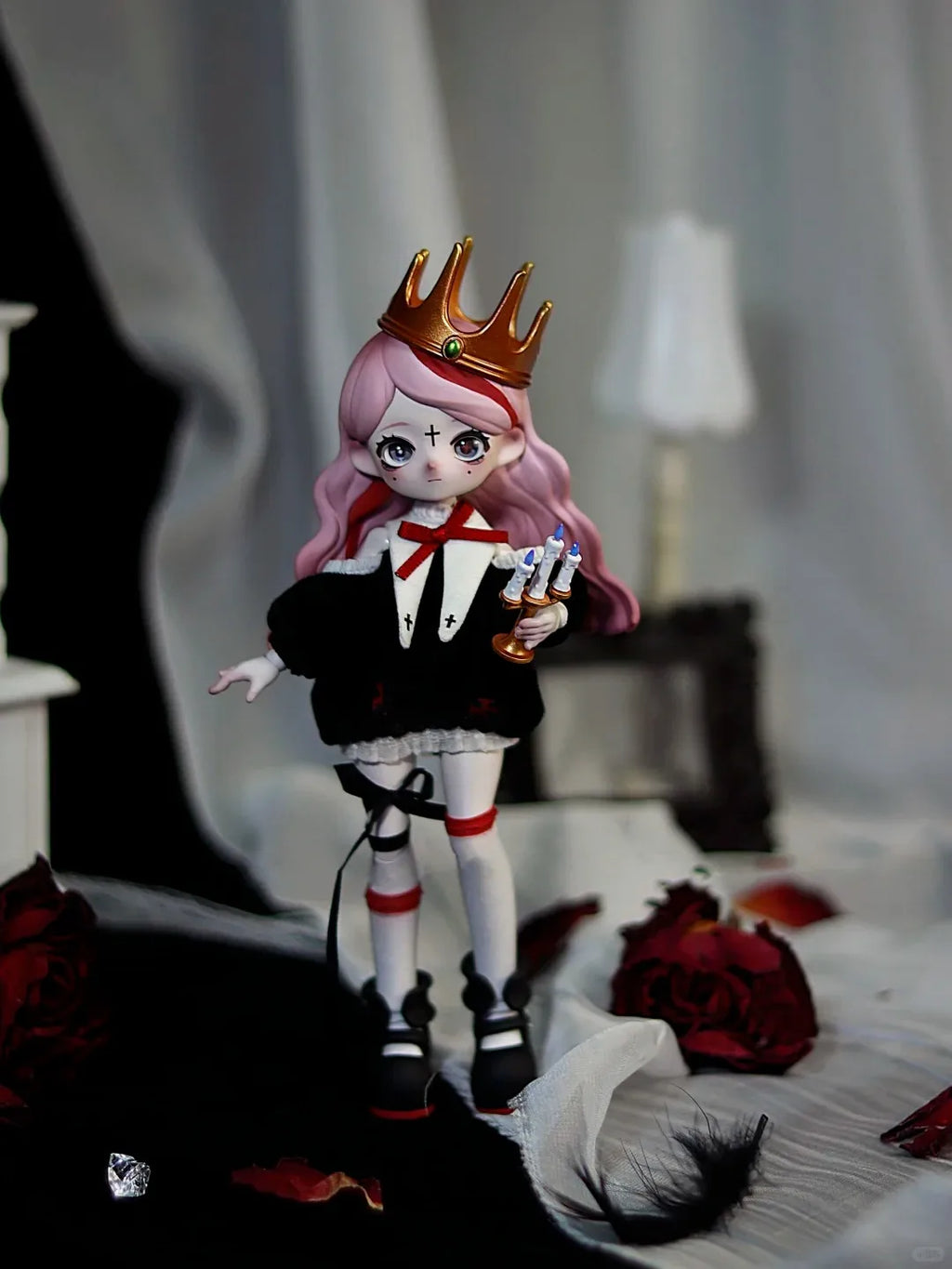 Nyssa Freakish Nightmares Series Blind Box Movable Doll 1/12 Point BJD Action Figure Surprise Desk Ornament Collection Toy Gifts