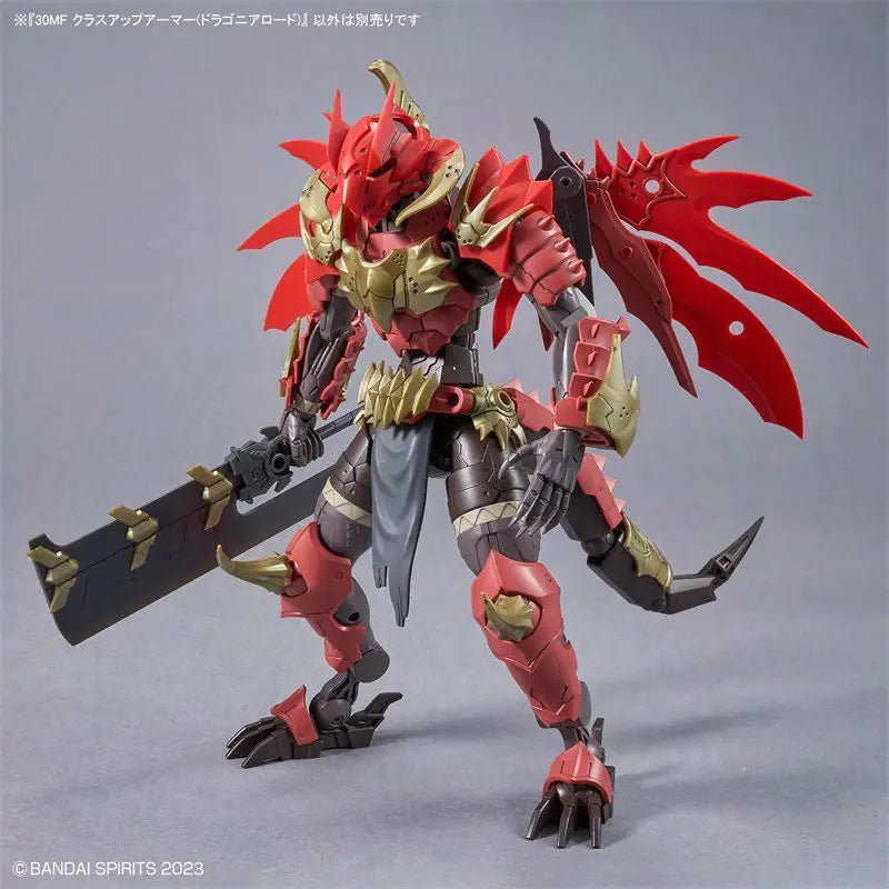 In Stock Genuine Bandai Model Kit 30MF 30ML Class Up Armor Dragonia Lord Anime Action Figure Collection Assembly Model Toys Gift