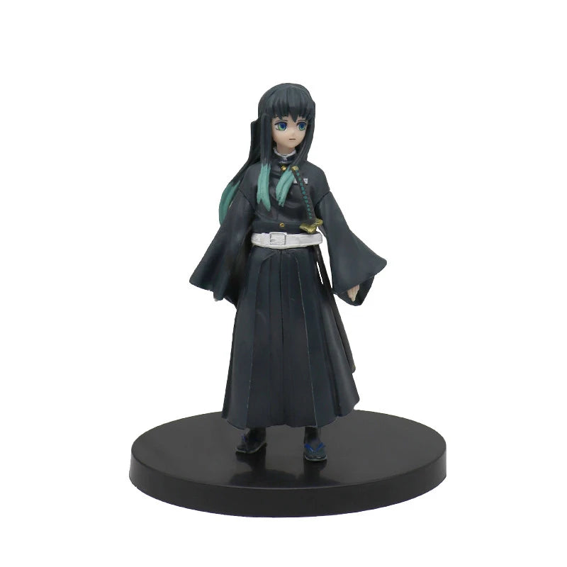 Hot Sale Demon Slayer Anime Figure Cartoon Kimetsu No Yaiba Tanjirou Inosuke Shinobu Miritsu Figurine Mondel Decorative Doll Toy