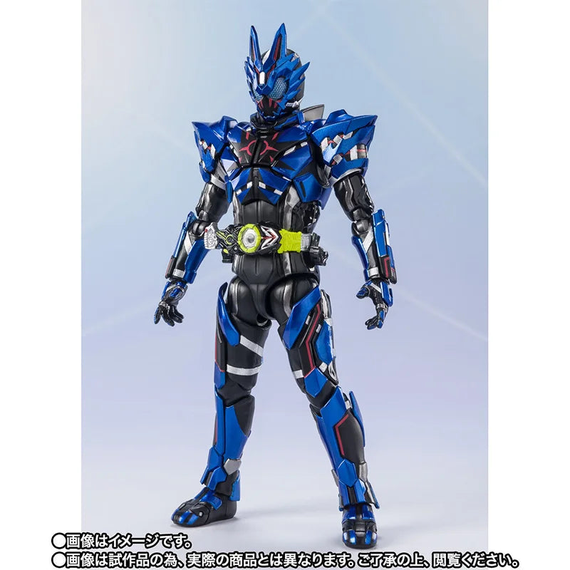Original Genuine Bandai Anime Kamen Rider Vulcan Lone Wolf S.H.Figuarts Model Toys Action Figure Gift Collectible Ornaments Kids
