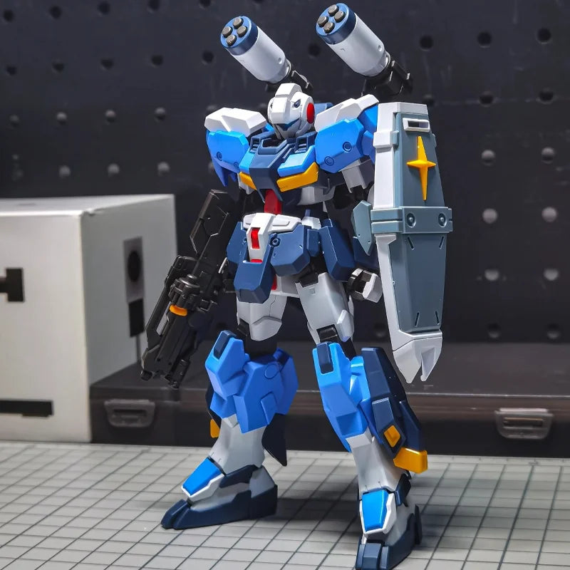 G-Line Assault Armor Standard Type HGUC 1/144 RX-81AS Mech Assembly Model Kit Action Figures Doll Children's Toys Ornament Gift