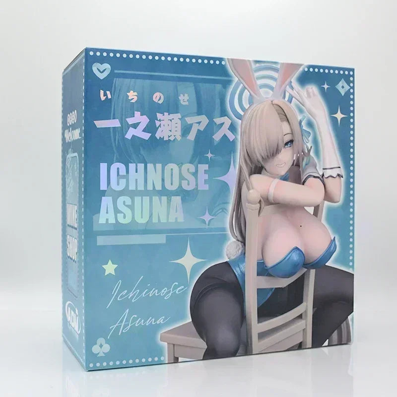 30cm Blue Archive Ichinose Asuna Anime Girl Figure Urawa Hanako/Asuma Toki Action Figure Tsukatsuki Rio Figurine Model Doll Toys