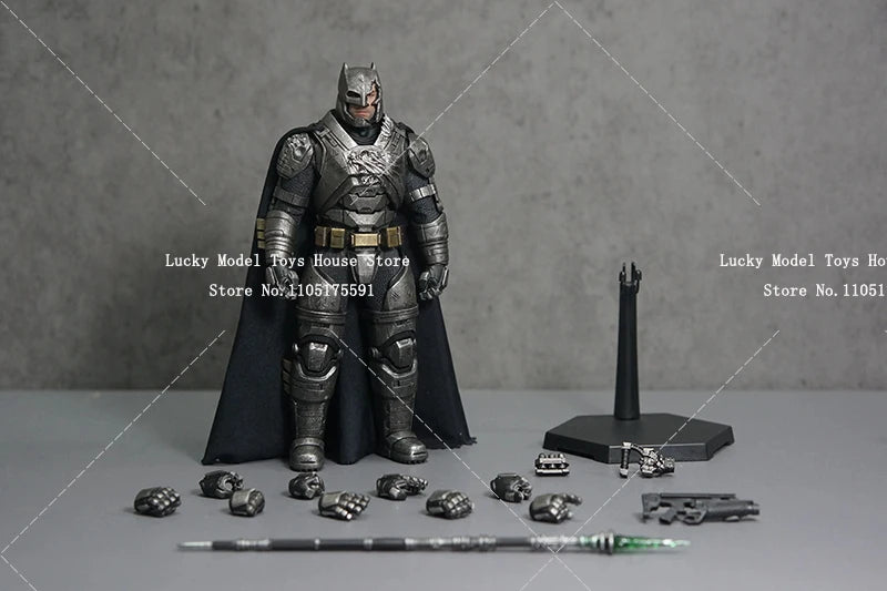 Manipple Studio M074 1/12 Scale Heavy Armored Bat Mask Dark Hero Action Figure Super Flexible 6inch Male Soldier Model Gifts