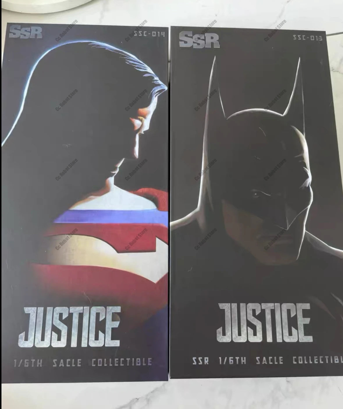 SSR Original Toys SSC-013 SSC-014 1/6 Justice Knight, Righteous Savior, Batman, Superman, Anime Collectible Action Figure Toys