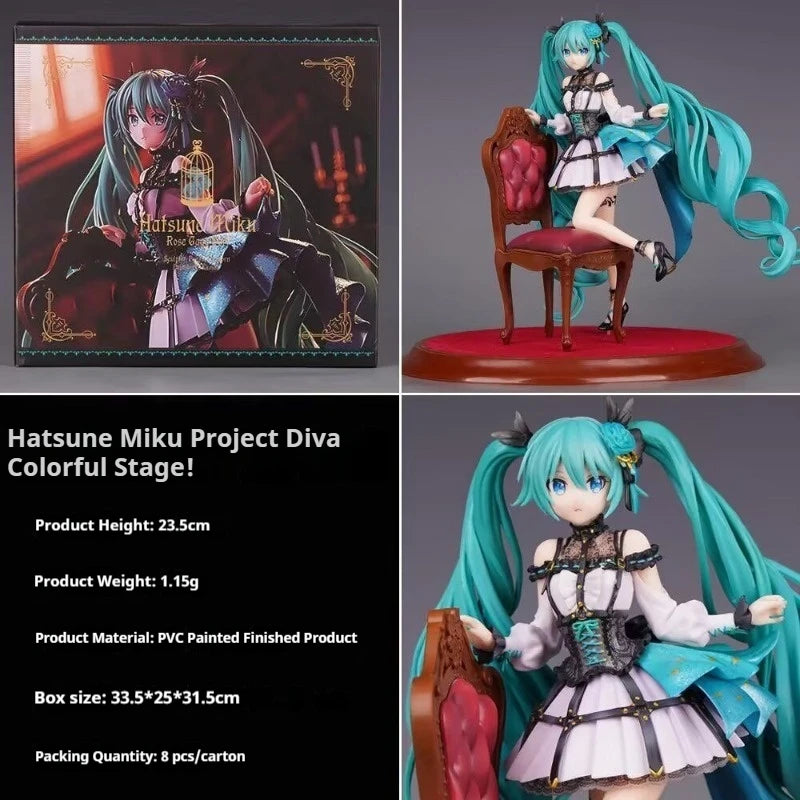 New Hatsune Miku animation peripherals personalized creative figures desktop trendy cartoon ornaments holiday gifts wholesale
