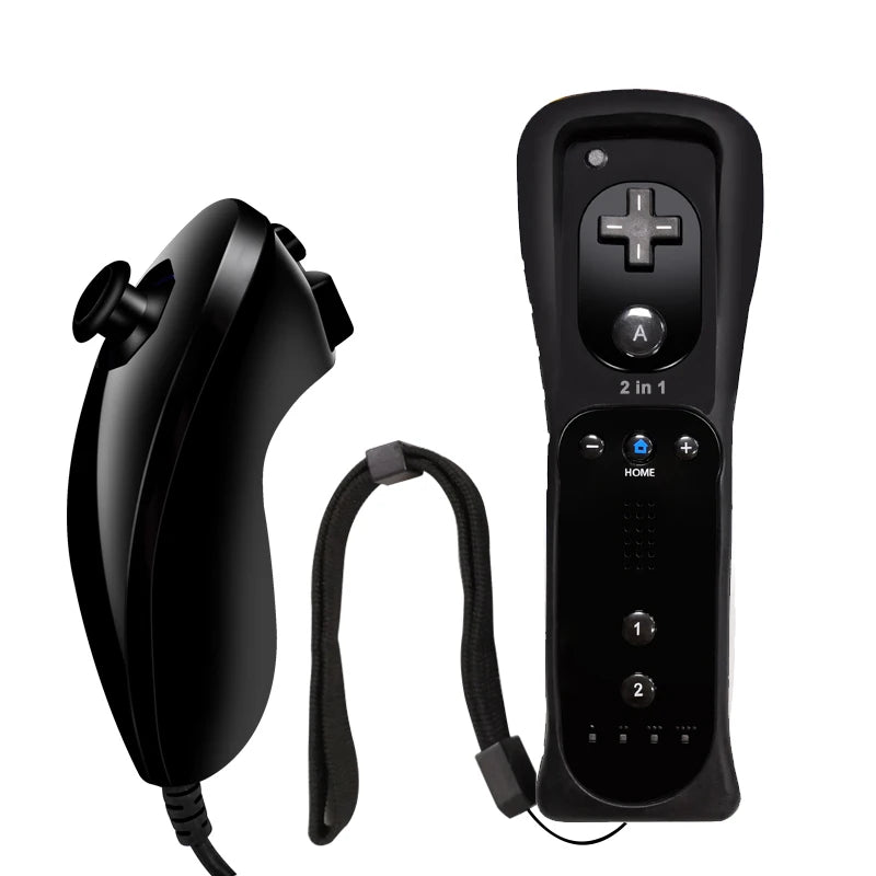 For Nintendo Wii remote And nunchuk Controller With Motion Plus
