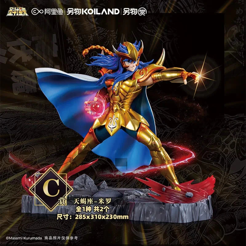 Saint Seiya Ichiban Kuji Another Prize Virgo Shaka Leo Aiolia Scorpio Milo Phoenix Ikki Figure Collectible Gift For Fans
