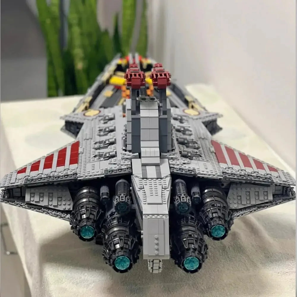5374Pcs Venator Class Republic Attacks Cruiser Model 75367 Cruiser Home Decoration Assembly Model For Christmas Gifts